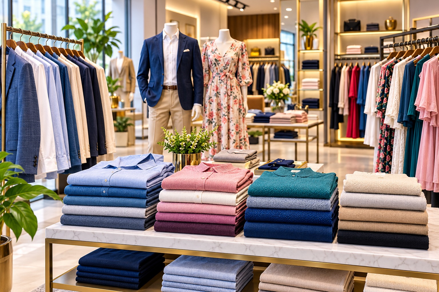 Readymade garments trading