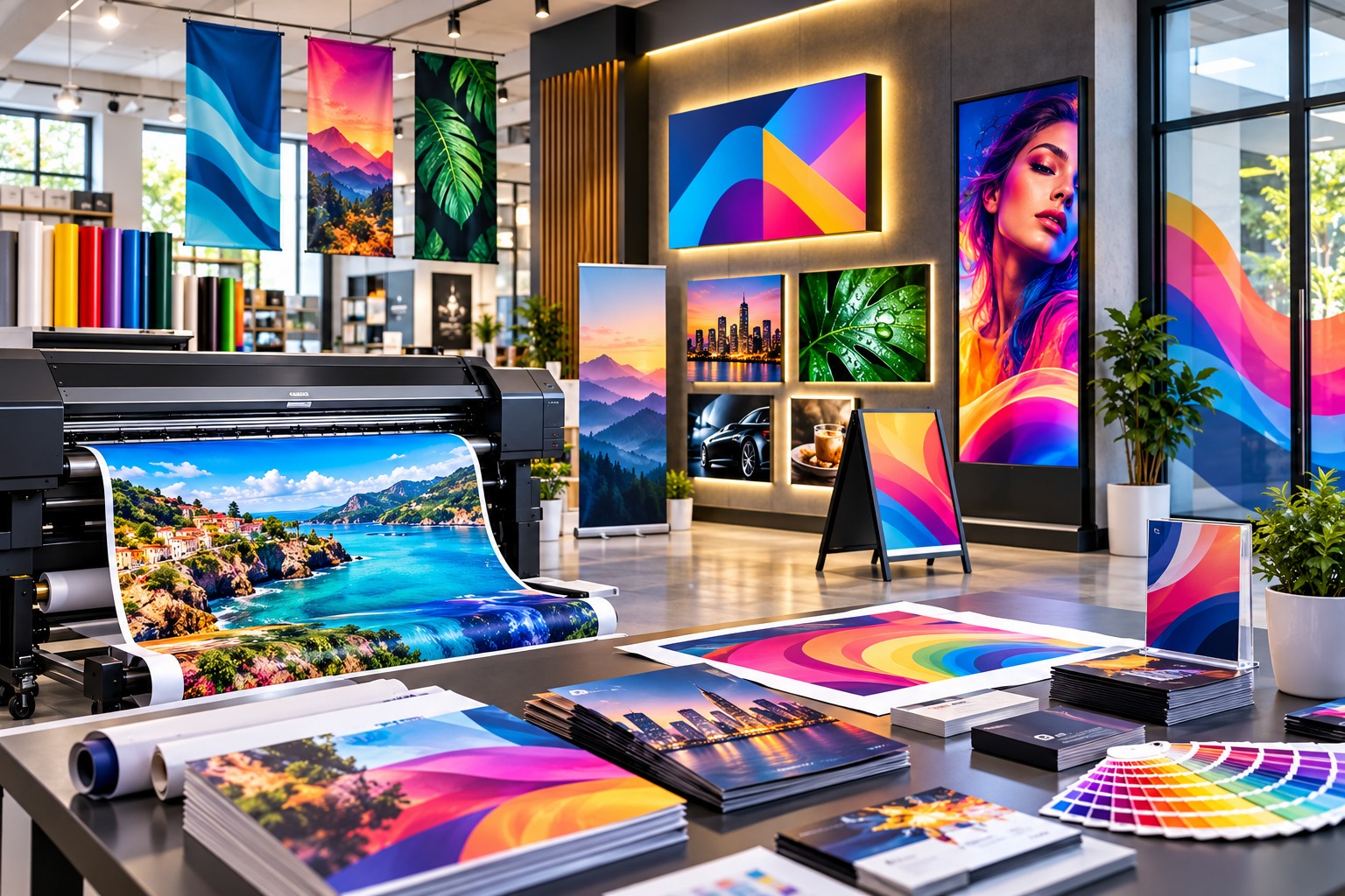 Professional signage and printing services